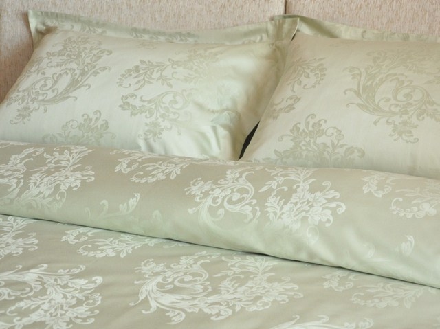 Цветное постельное белье - Джесика (оливковый) 2 спальное